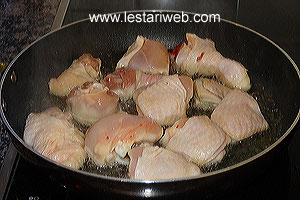 fry the chicken until crispy-golden brown