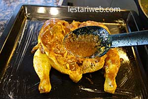 breast side of the chicken