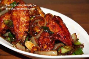 Indonesian Fried Chicken with Butter Sauce