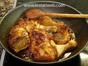 chicken well cooked