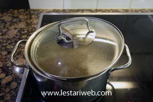 boiling soup
